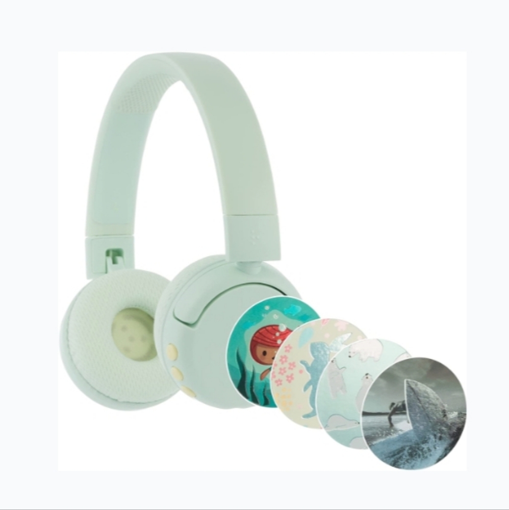 Buddyphones Popfun Wireless Headphones - Green